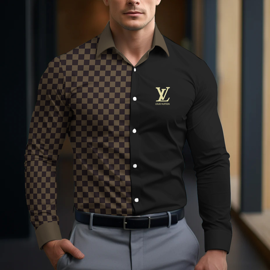 Luxury Long Sleeve Button Shirt CCY-DRG0000250413