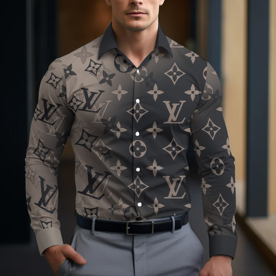 Luxury Long Sleeve Button Shirt CCY-DRG0000250419