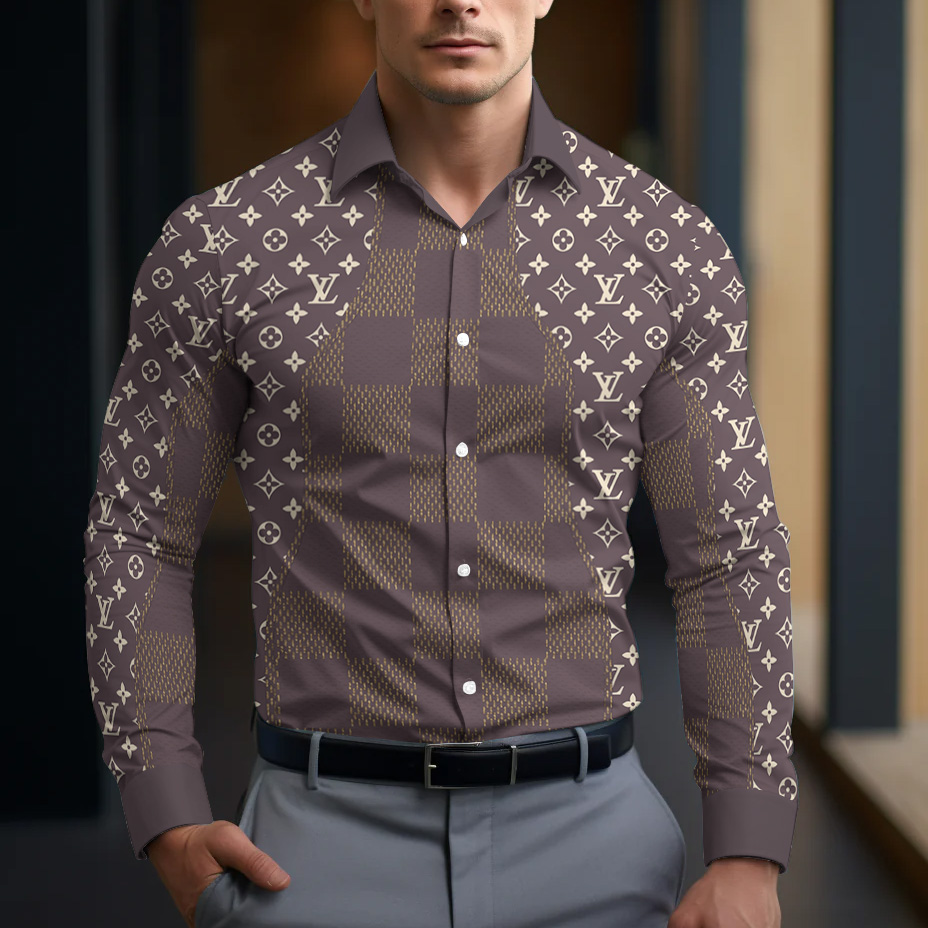 Luxury Long Sleeve Button Shirt CCY-DRG0000250420