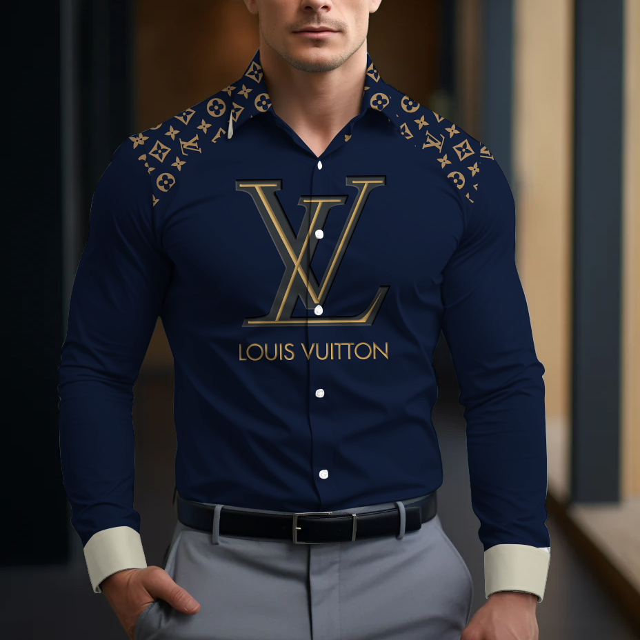 Luxury Long Sleeve Button Shirt CCY-DRG0000250430