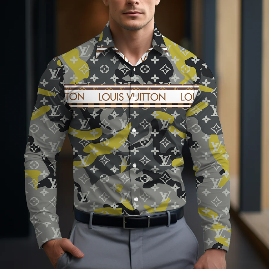 Luxury Long Sleeve Button Shirt CCY-DRG0000250432