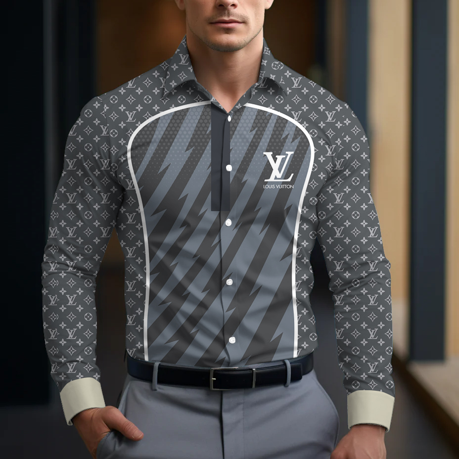 Luxury Long Sleeve Button Shirt CCY-DRG0000250435