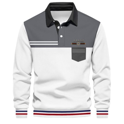 Luxury Polo Sweatshirt For Men-TDA01000