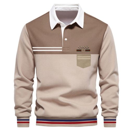 Luxury Polo Sweatshirt For Men-TDA01002