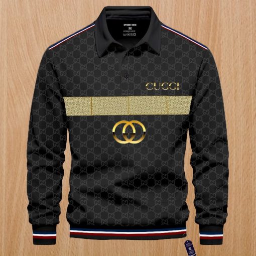 Luxury Polo Sweatshirt For Men-TDA01012