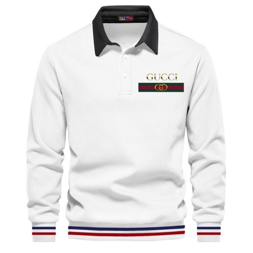 Luxury Polo Sweatshirt For Men-TDA01013
