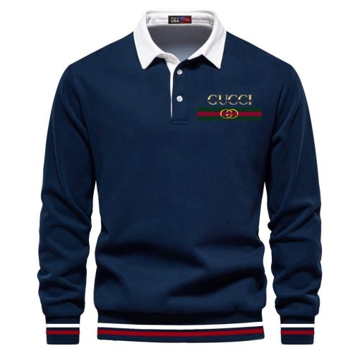 Luxury Polo Sweatshirt For Men-TDA01014