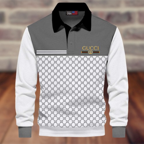 Luxury Polo Sweatshirt For Men-TDA01019