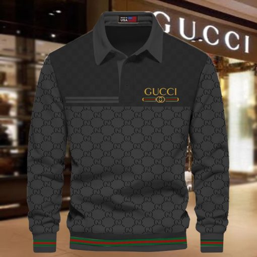 Luxury Polo Sweatshirt For Men-TDA01023