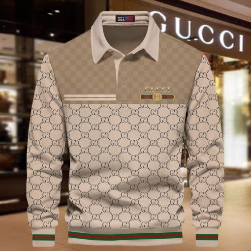 Luxury Polo Sweatshirt For Men-TDA01025