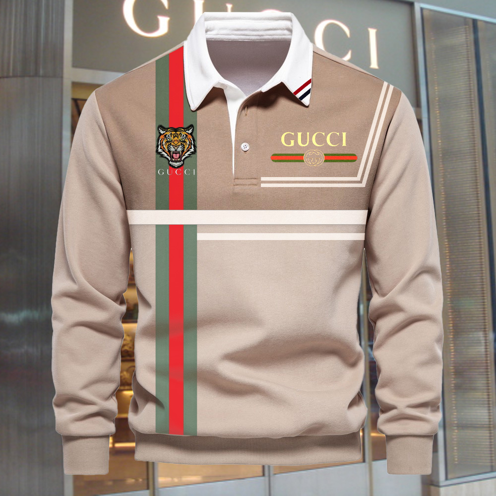 Luxury Polo Sweatshirt For Men-TDA01035