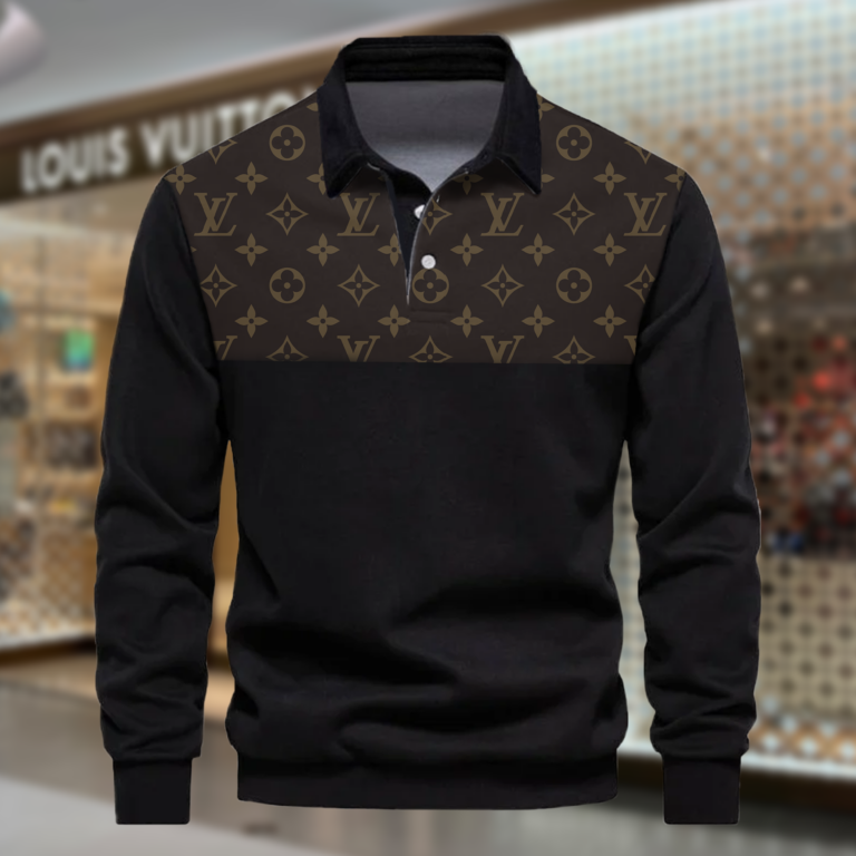 Luxury Polo Sweatshirt For Men-TDA01043