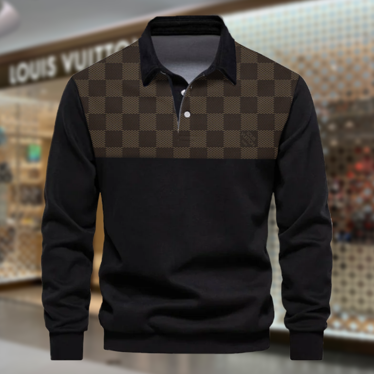 Luxury Polo Sweatshirt For Men-TDA01044
