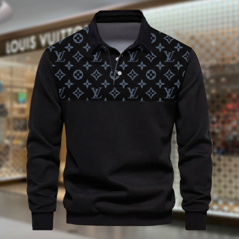 Luxury Polo Sweatshirt For Men-TDA01045