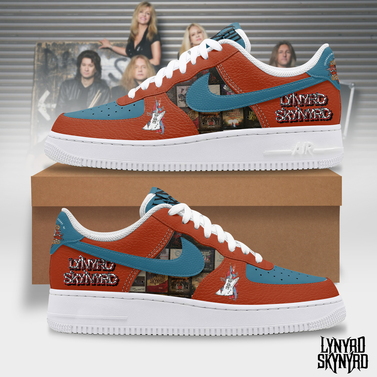 Lynyrd Skynyrd  Premium  Af1 Sneaker LZ 106212