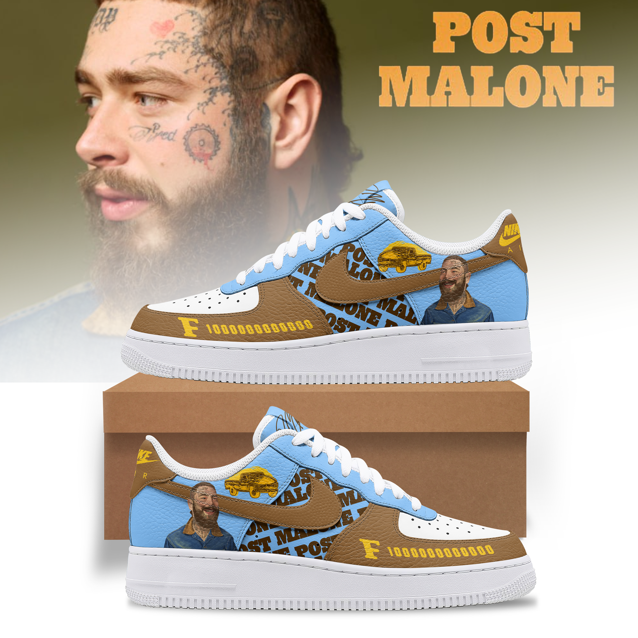 Malone Premium Af1 Sneaker LZ 106168