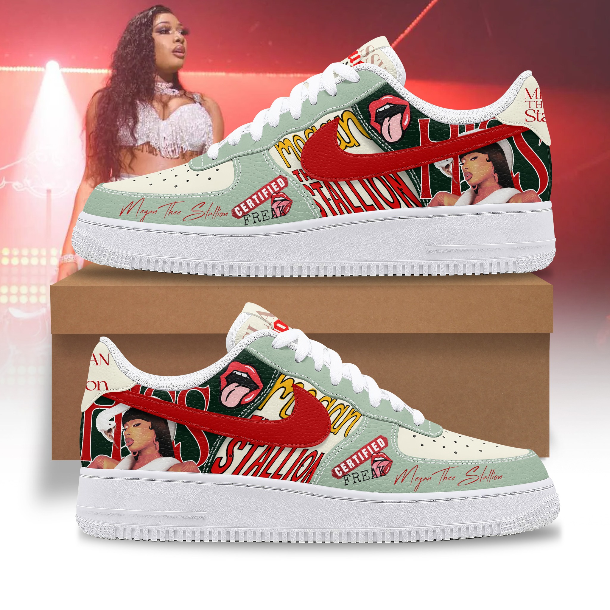 Megan Thee Stallion’s Premium Af1 Sneaker LZ 106190