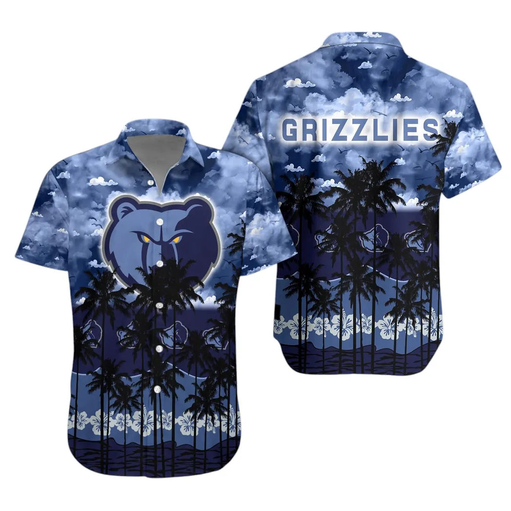 Memphis Grizzlies Coastal Breeze Hawaiian Shirt – TeeAloha
