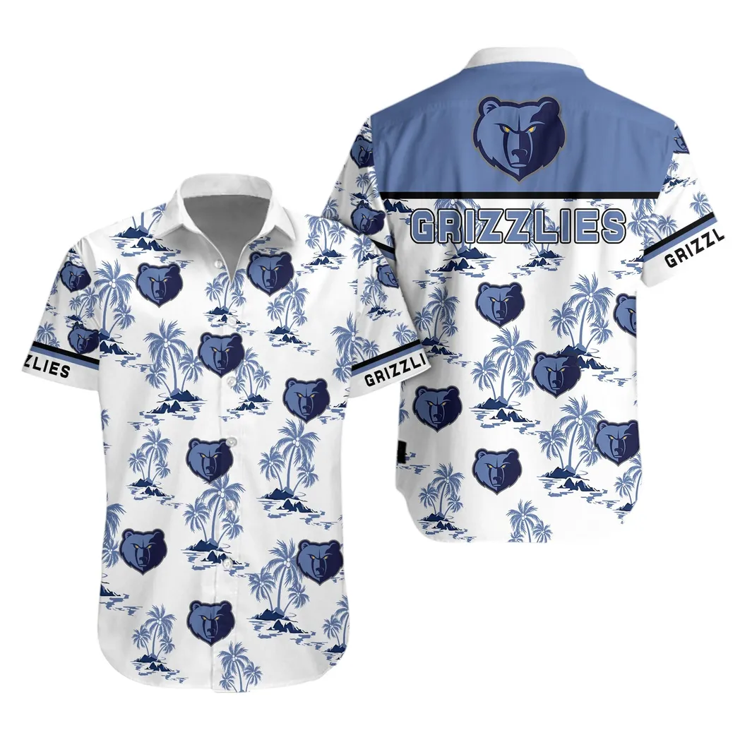 Memphis Grizzlies Palm Paradise Hawaiian Shirt – TeeAloha