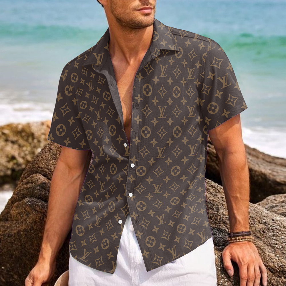 MEN’S  BUTTON SHIRT-GCY-DRG00010575