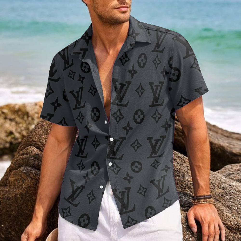 MEN’S  BUTTON SHIRT-GCY-DRG00010579