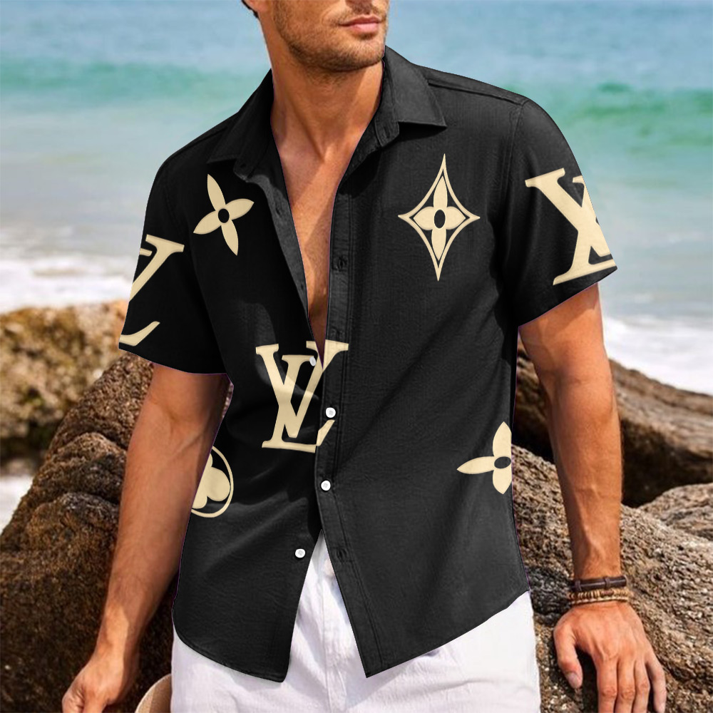 MEN’S  BUTTON SHIRT-GCY-DRG00010583