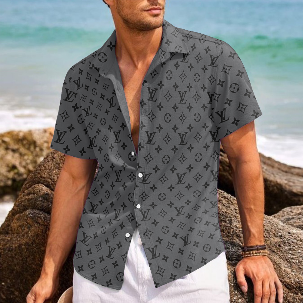 MEN’S  BUTTON SHIRT-GCY-DRG00010589