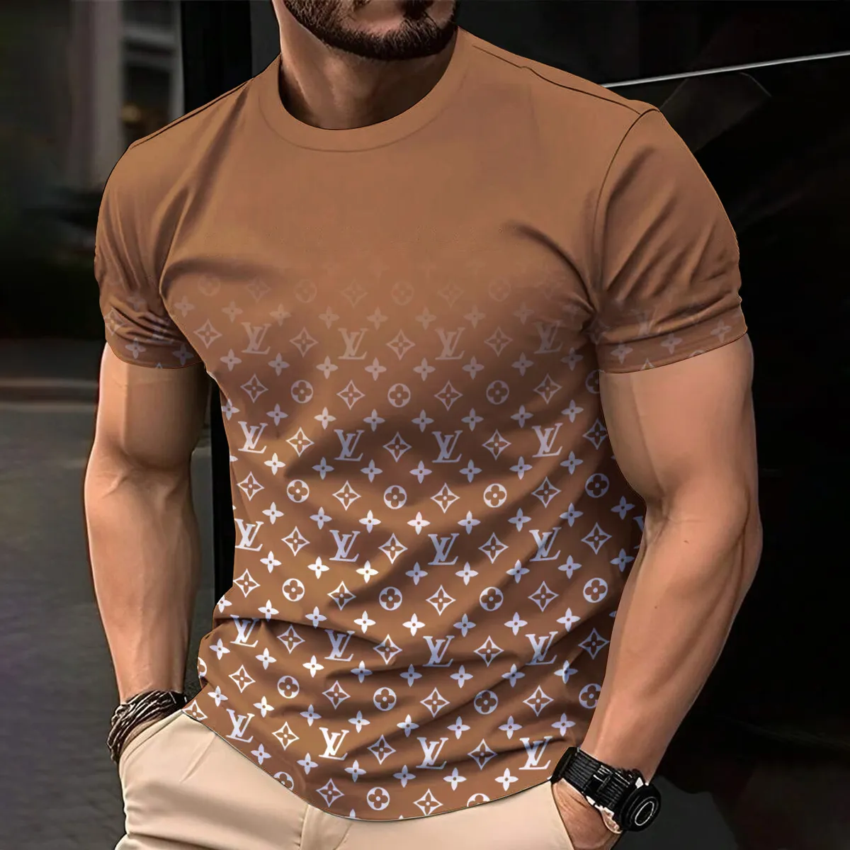 Men’s Premium 3D Printed T-Shirt – Limited Edition 2025 – LX-TSLV20250117