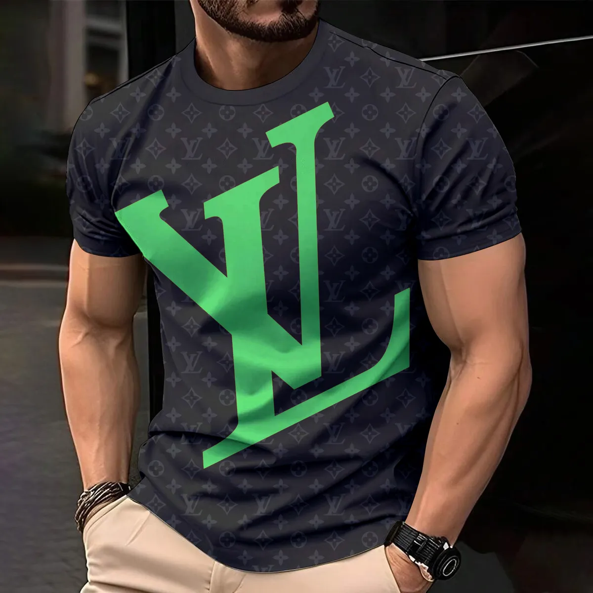 Men’s Premium 3D Printed T-Shirt – Limited Edition 2025 – LX-TSLV20250126