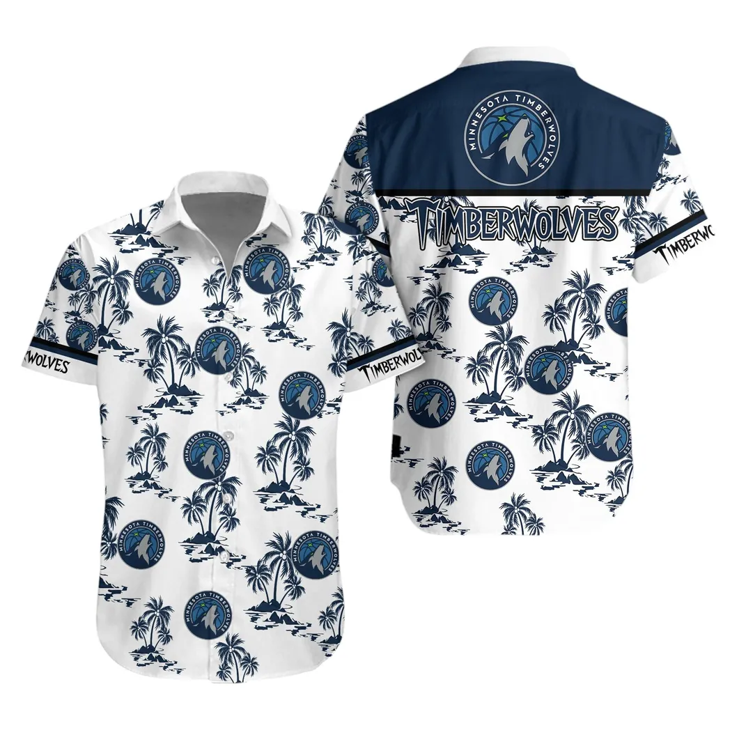 Minnesota Timberwolves Tropical Vibes Hawaiian Shirt – TeeAloha