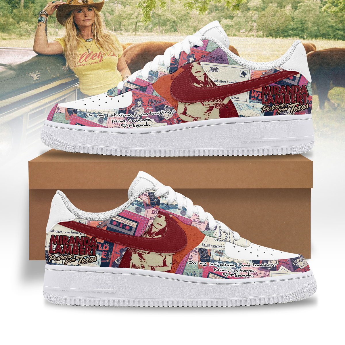 Miranda Lambert Premium Af1 Sneaker LZ 106172