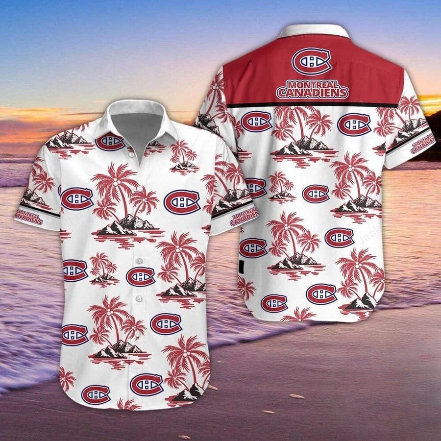 Montreal Canadiens Tropical Sunset Hawaiian Shirt – TeeAloha