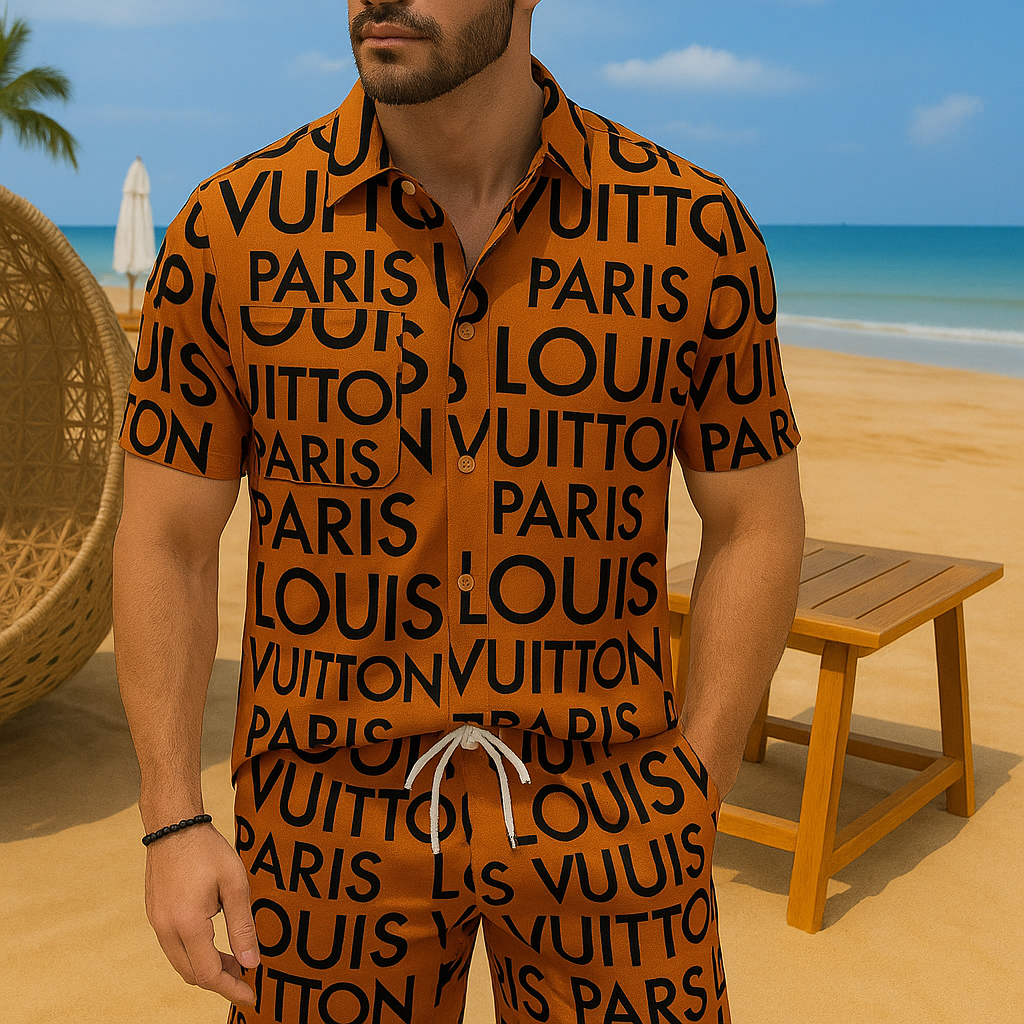 [NEW] Luxury Hawaii Shirt & Short Summer 2025-LX-LX-TSSM10209