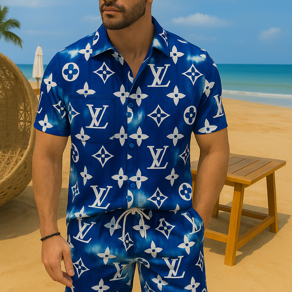 [NEW] Luxury Hawaii Shirt & Short Summer 2025-LX-TSSM102010