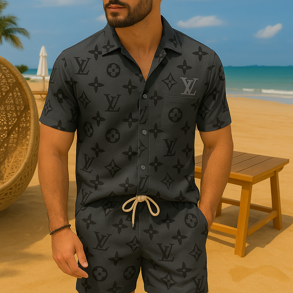[NEW] Luxury Hawaii Shirt & Short Summer 2025-LX-TSSM102037
