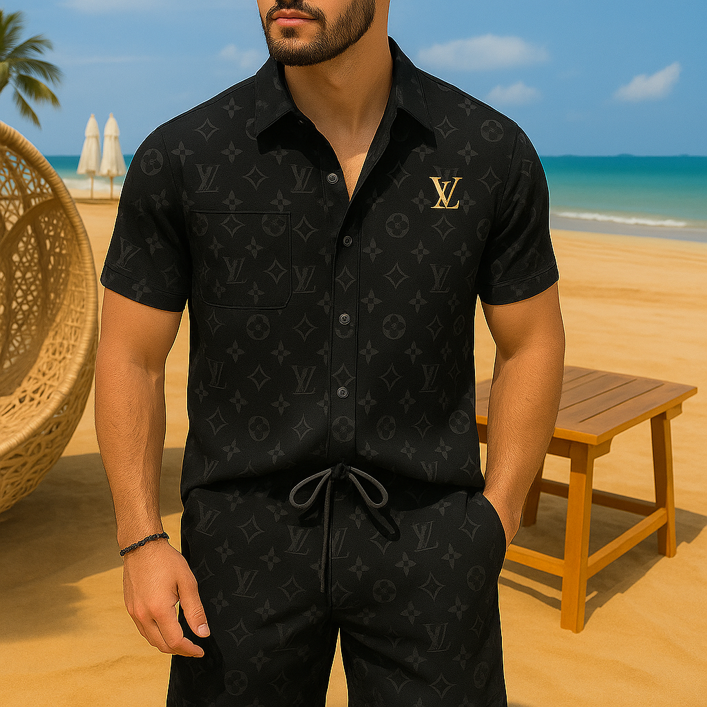 [NEW] Luxury Hawaii Shirt & Short Summer 2025-LX-TSSM102045