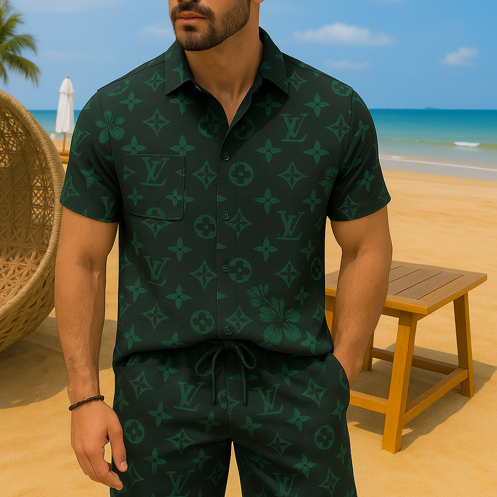 [NEW] Luxury Hawaii Shirt & Short Summer 2025-LX-LX-TSSM102049