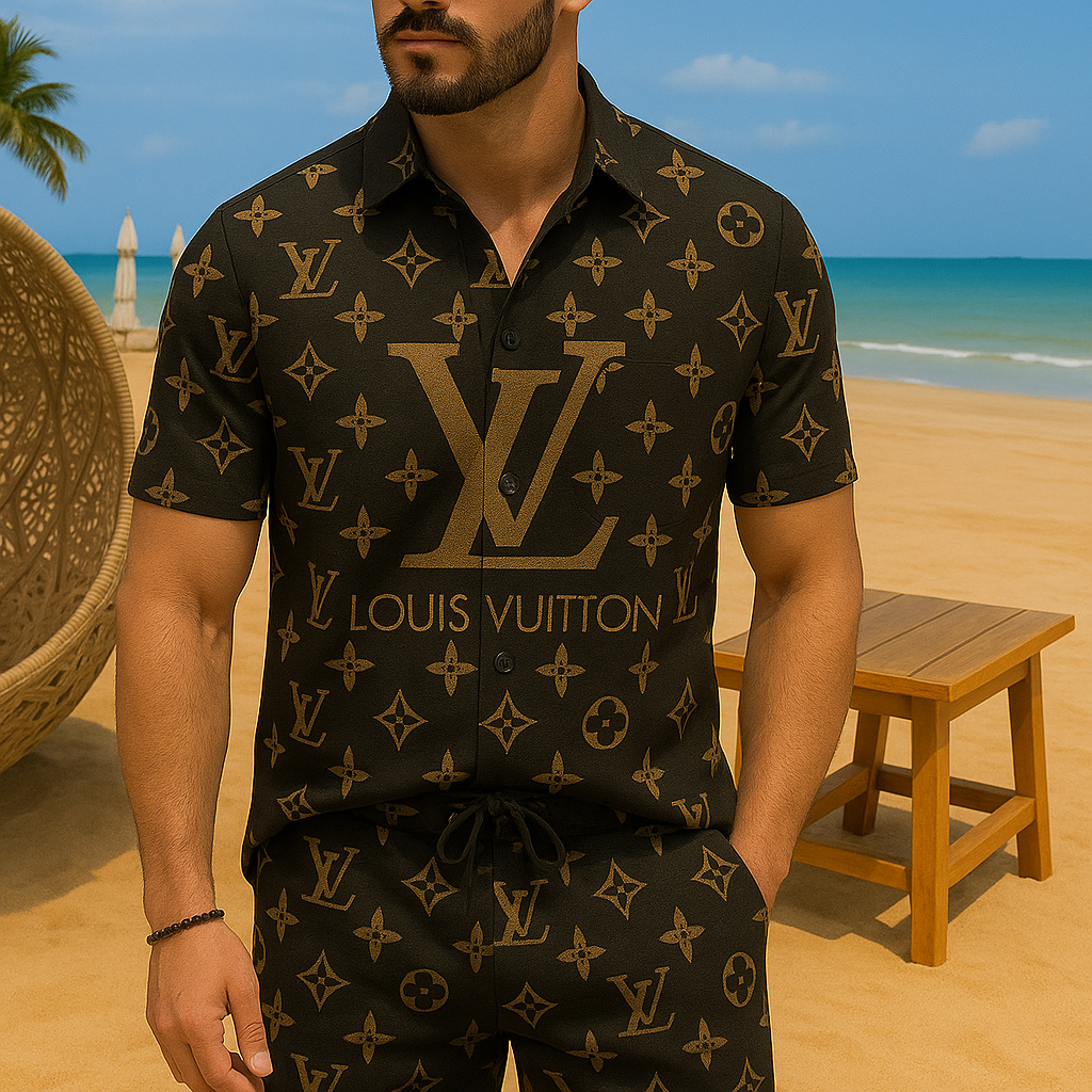 [NEW] Luxury Hawaii Shirt & Short Summer 2025-LX-TSSM102067