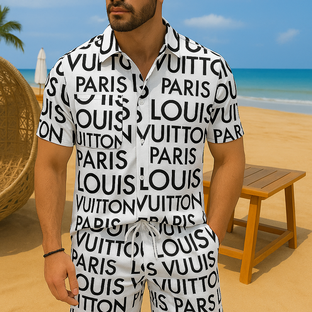 [NEW] Luxury Hawaii Shirt & Short Summer 2025-LX-LX-TSSM10209
