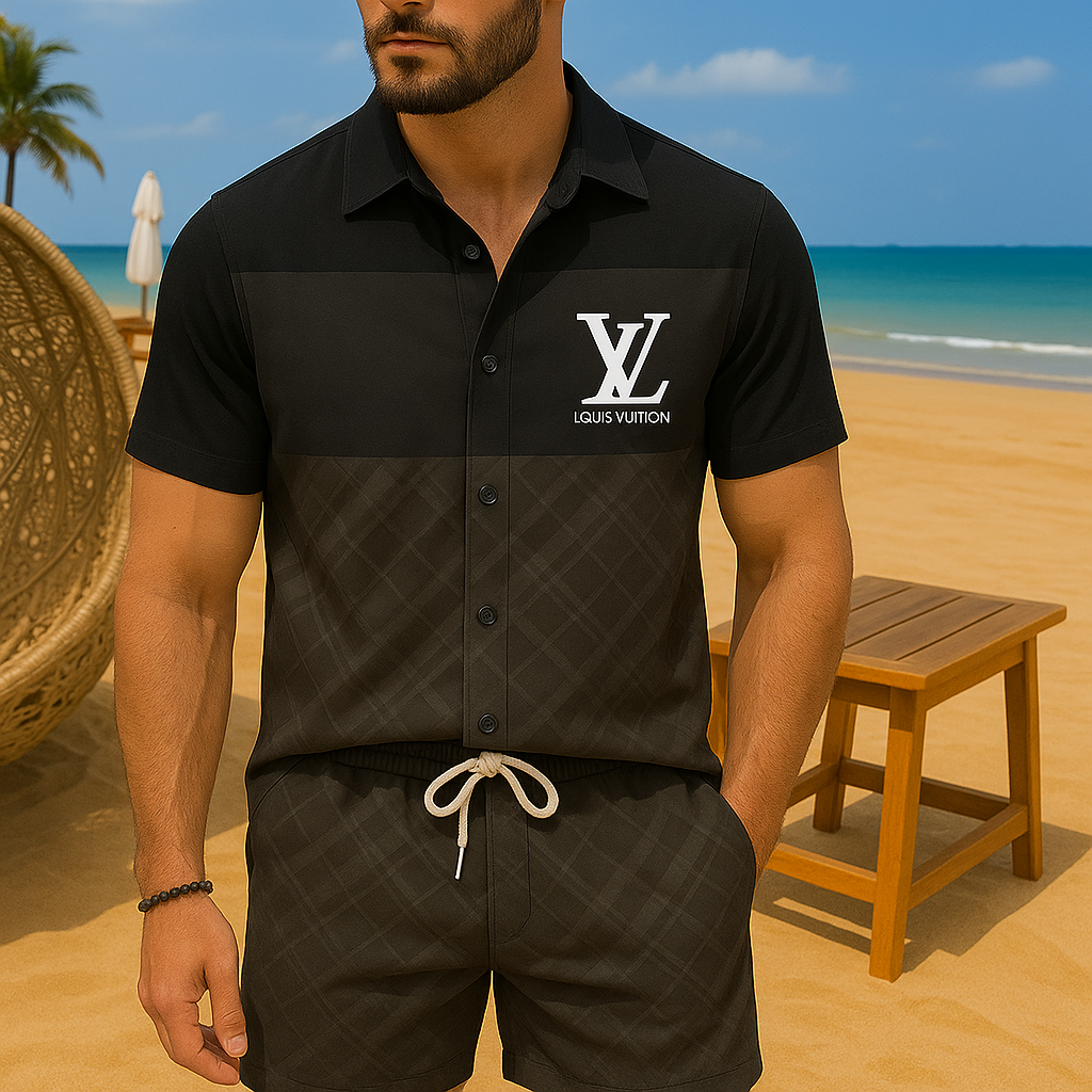 [NEW] Luxury Hawaii Shirt & Short Summer 2025-LX-TSSM102088