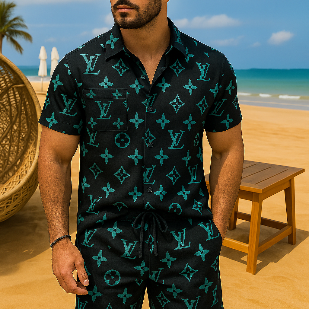 [NEW] Luxury Hawaii Shirt & Short Summer 2025-LX-TSSM102097