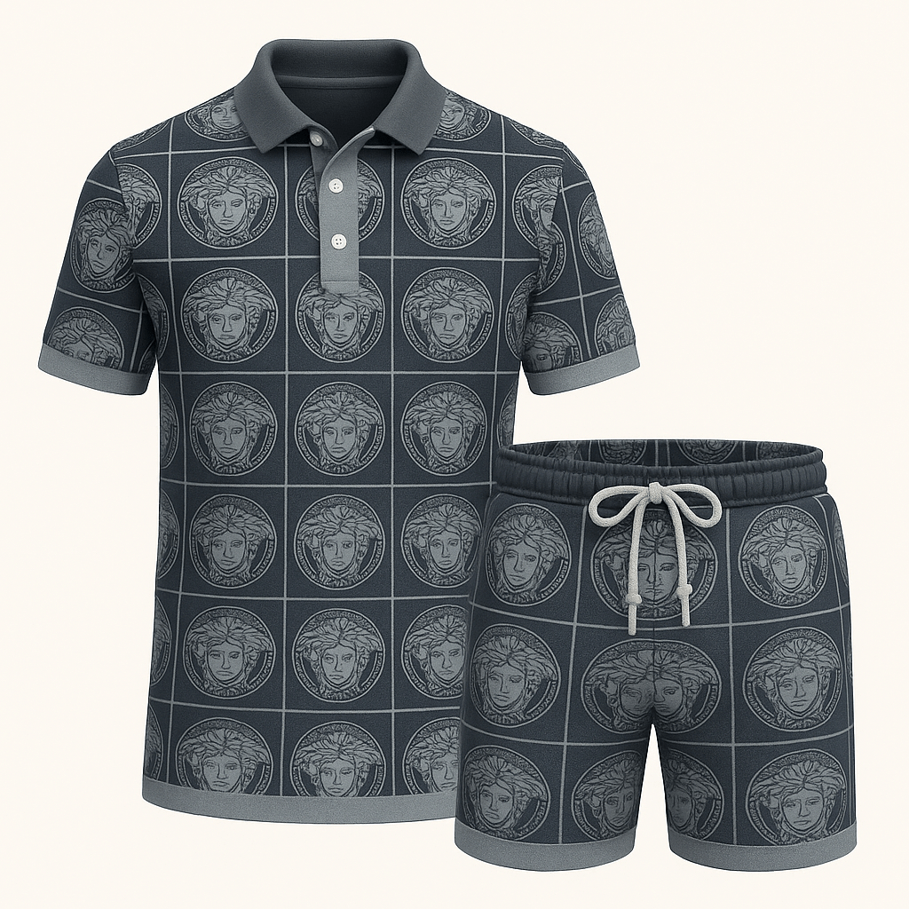New Release – Luxury Brand Combo Polo & Short For Men – VS290407