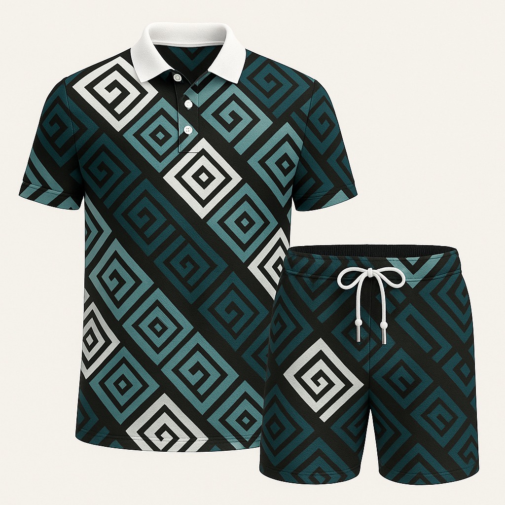 New Release – Luxury Brand Combo Polo & Short For Men – VS290417