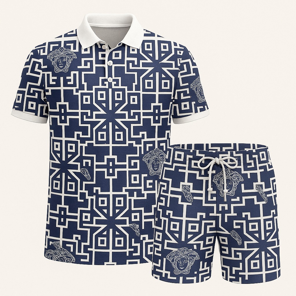 New Release – Luxury Brand Combo Polo & Short For Men – VS290418