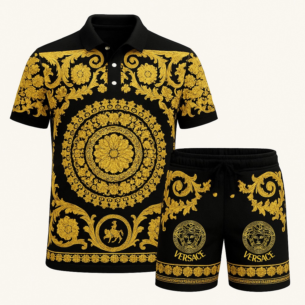 New Release – Luxury Brand Combo Polo & Short For Men – VS290421