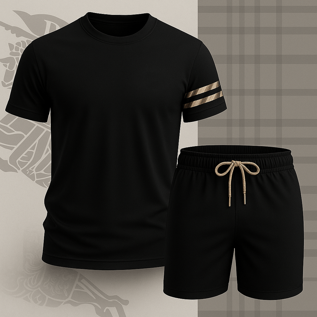 New Release – Luxury Brand Combo T-shirt & Short For Men – BBR270407