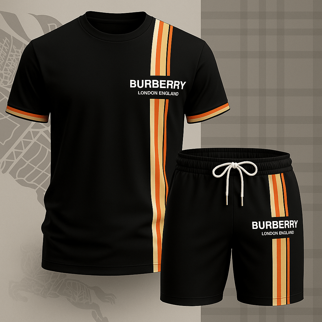 New Release – Luxury Brand Combo T-shirt & Short For Men – BBR270414