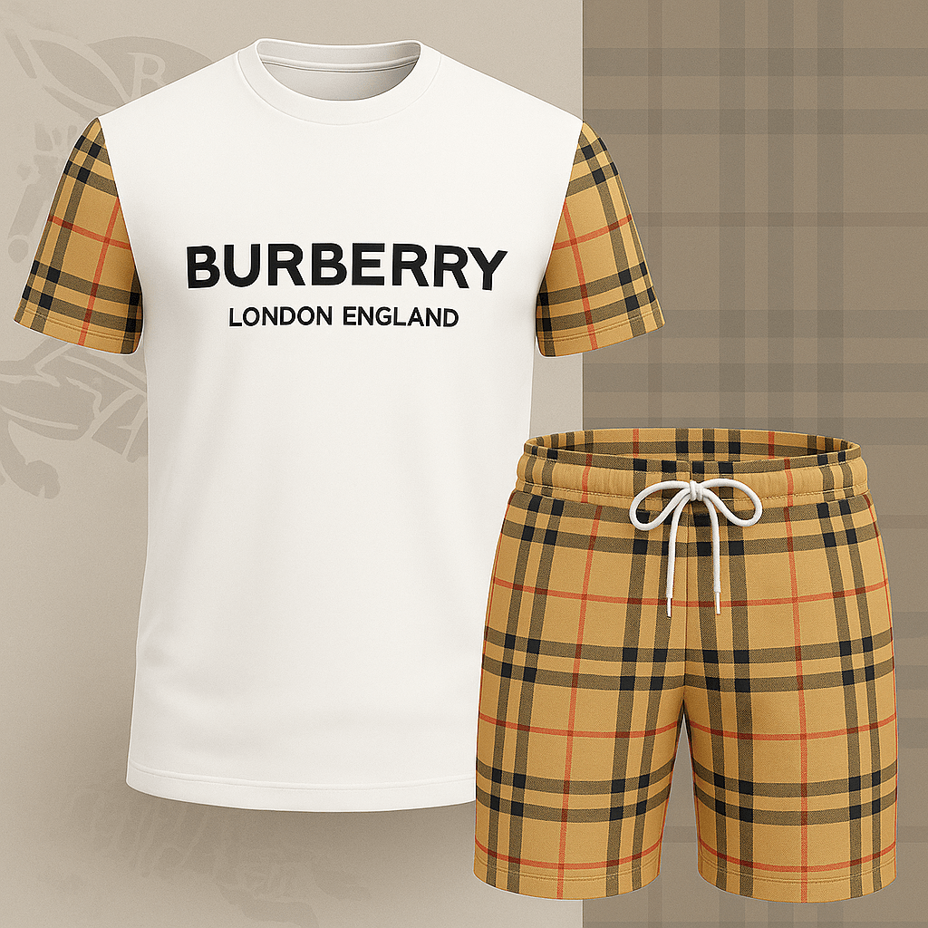 New Release – Luxury Brand Combo T-shirt & Short For Men – BBR270417