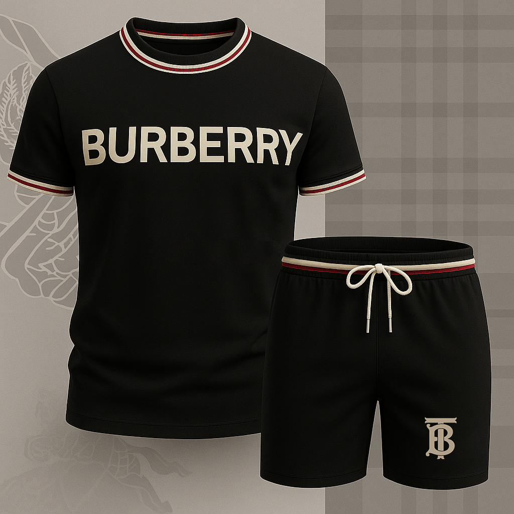 New Release – Luxury Brand Combo T-shirt & Short For Men – BBR270422