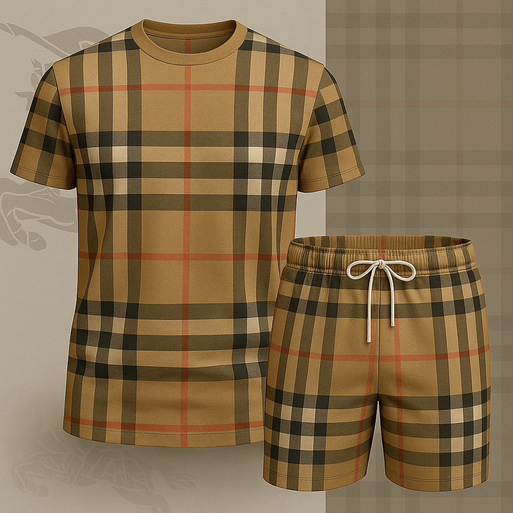 New Release – Luxury Brand Combo T-shirt & Short For Men – BBR270424